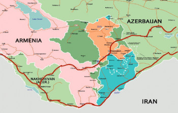 Bakını Naxçıvanla birləşdirəcək nəqliyyat dəhlizləri... - XƏRİTƏ